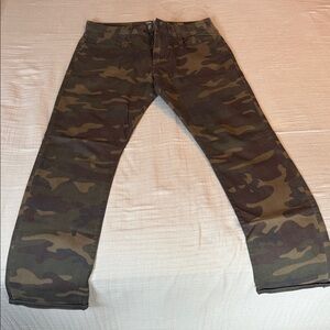 GAP Slim Stretch Camouflage Pants